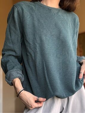 Arrow Dusty Teal Green Crewneck Sweatshirt